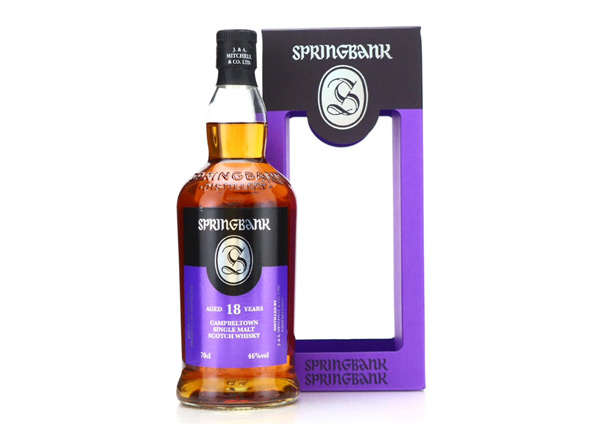 常州Springbank云顶18年威士忌回收云顶威士忌洋酒700ml