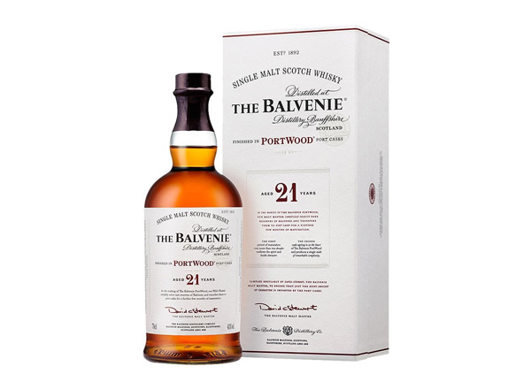 常州回收百富威士忌21年波特桶陈酿The Balvenie Portwood Single百富洋酒收购