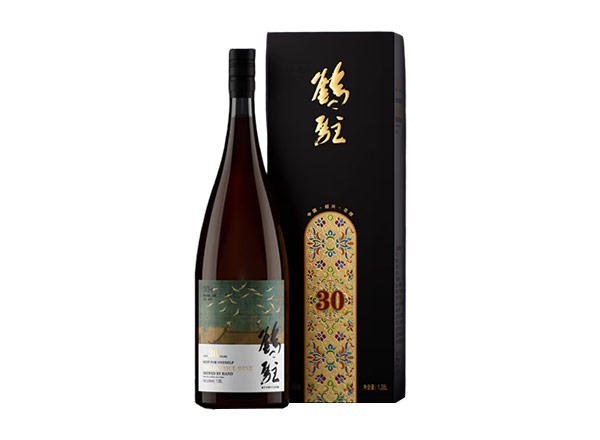 常州鹤驻新花雕回收鹤驻30年瑞鹤图黄酒
