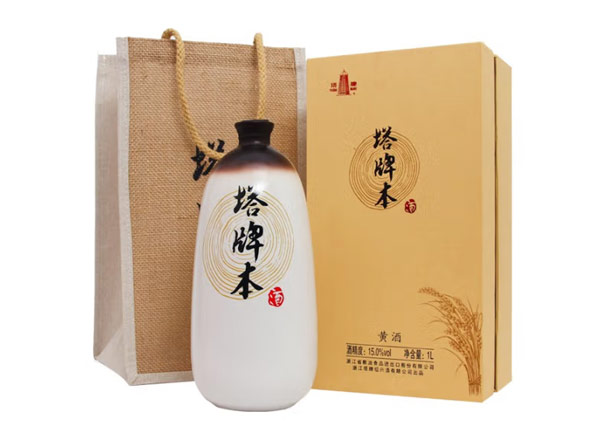 常州塔牌黄酒回收塔牌本酒500ml/1000ml绍兴黄酒花雕酒礼盒