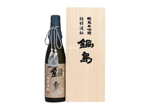 常州锅岛清酒回收锅岛短杆渡船纯米大吟酿40%精米步合日本清酒